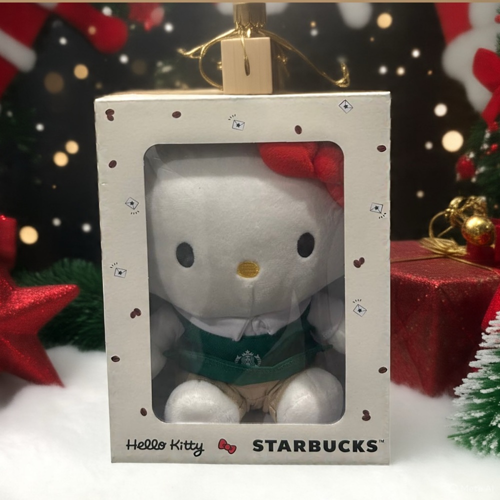 Starbucks x Hello Kitty - Boxed Plush Hello Kitty